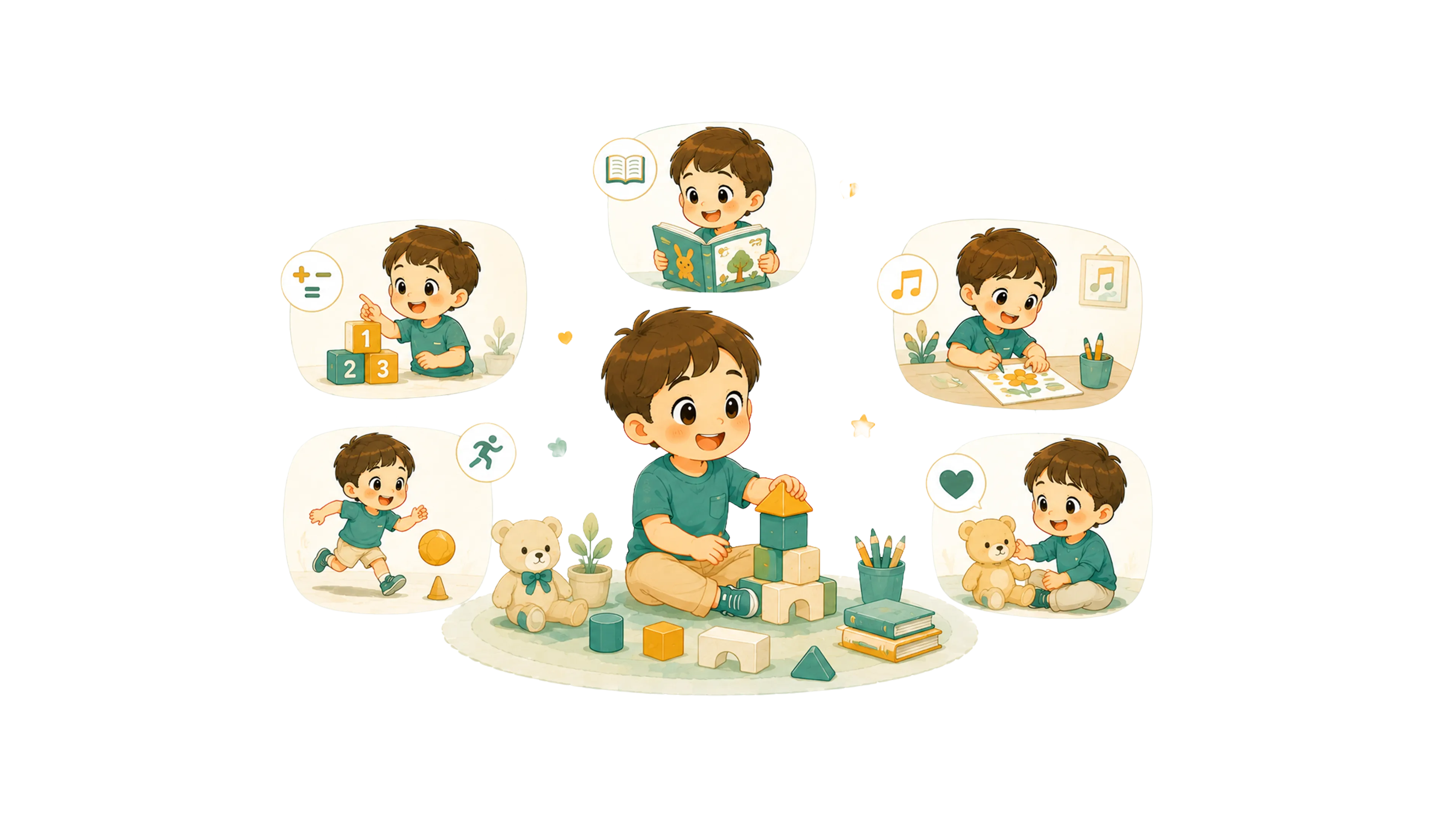 Early learning activities that build strong foundations for young children